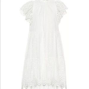 Ulla Johnson cotton eyelet dress size 0